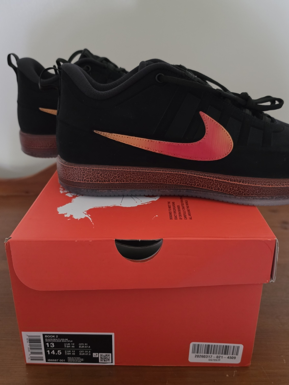 Nike Book 2 II Rising Men's sz 13